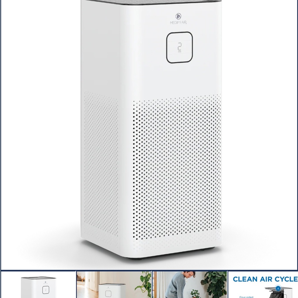 Medify Air White Air Purifier             MA-50-V3.0 FILTER - Picture 2 of 5
